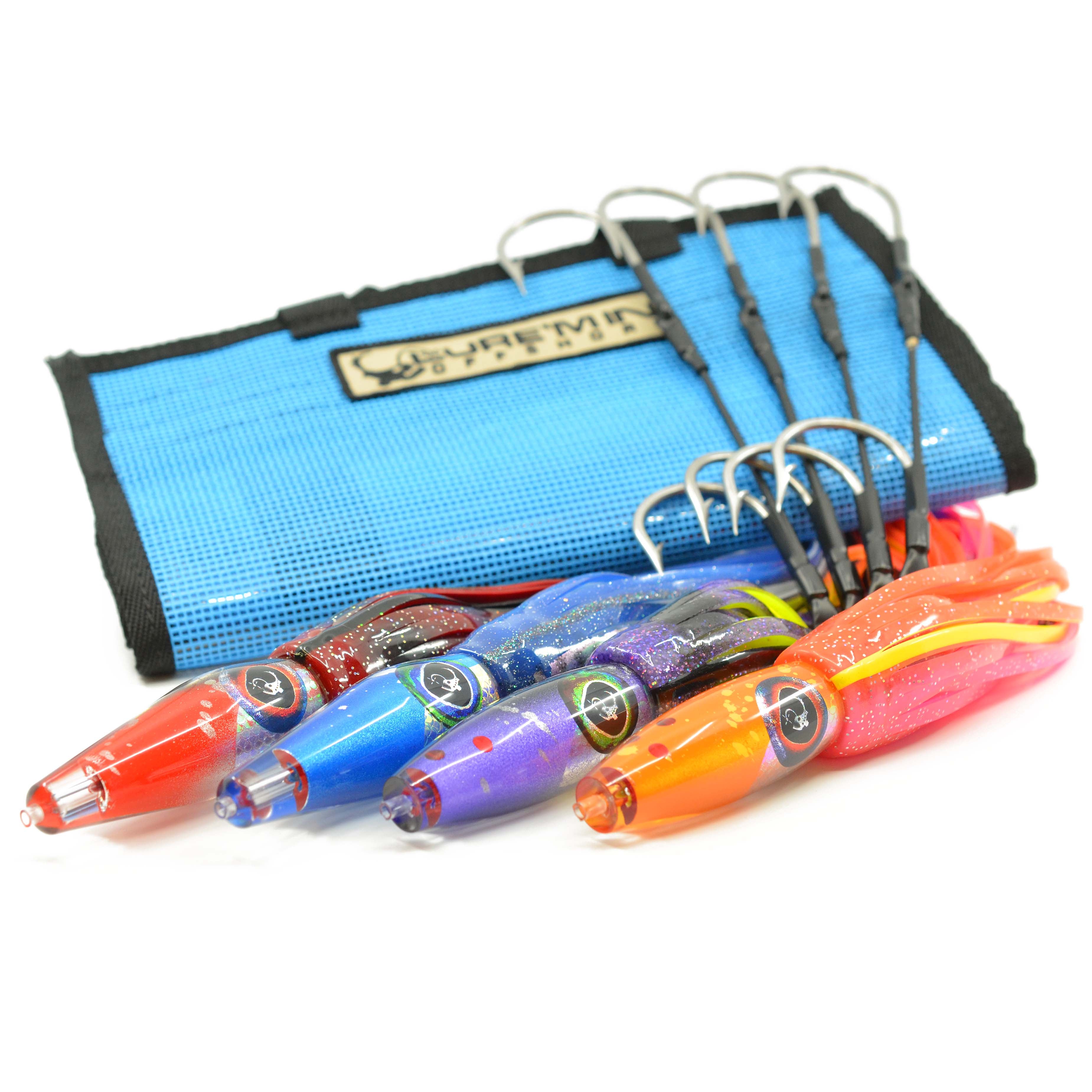 Leurre Brochet Pack De 6 Leurres BahamaLure Heavy Tackle Pour Wahoo - Pêche En Mer Neuf Multicolore Pack Leurres Pêche Mer Lourds Leurre Brochet Pack De 6 Leurres BahamaLure Heavy Tackle Pour Wahoo - Pêche En Mer Neuf Multicolore Pack Leurres Pêche Mer Lourds
